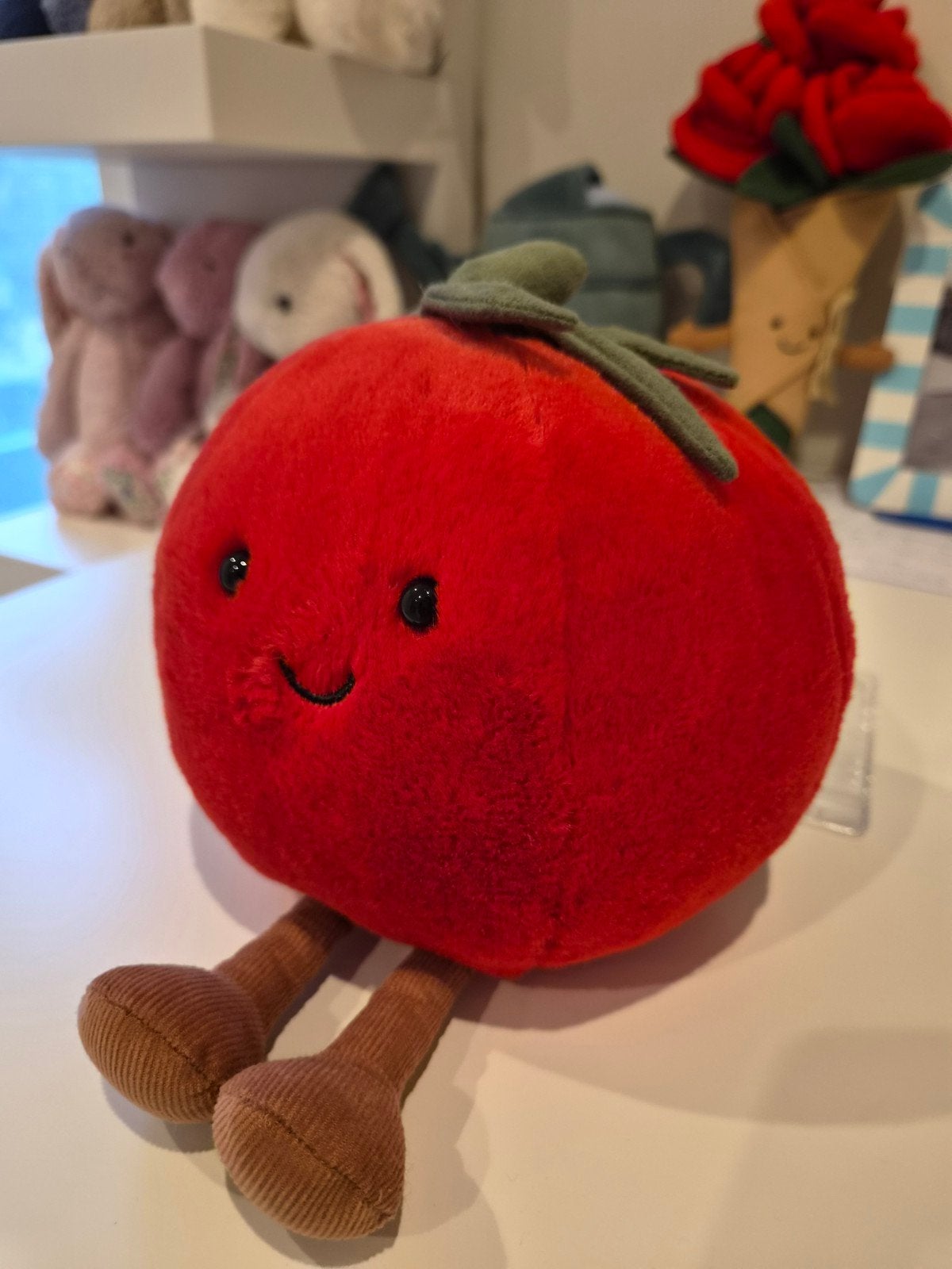 Jellycat Tomato, Neuf, Jellycat, Rouge, Enlèvement