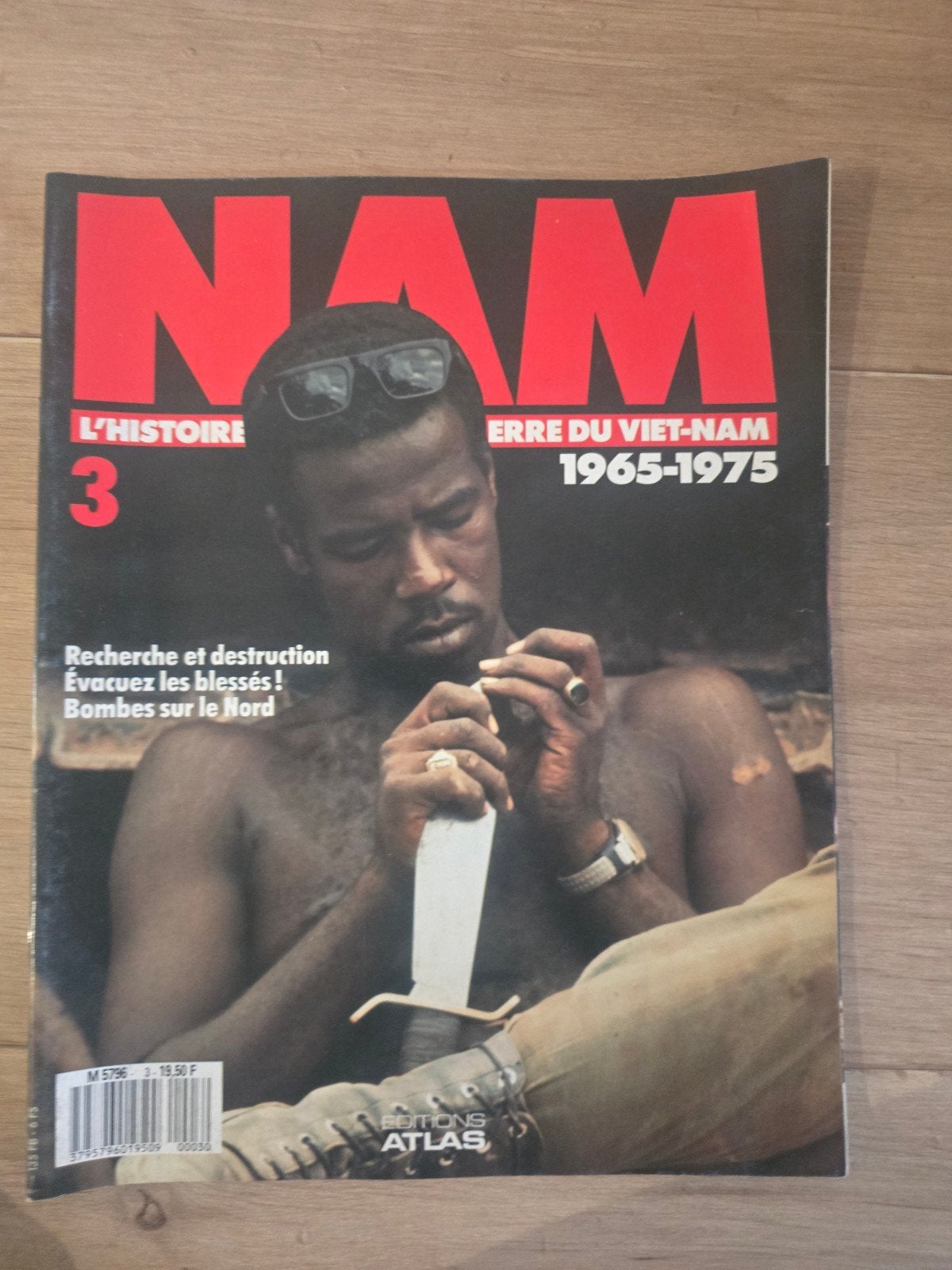 NAM n3 – Guerre du Viet-Nam 1965-1975 – Éditions Atlas 1988, Enlèvement ou Envoi