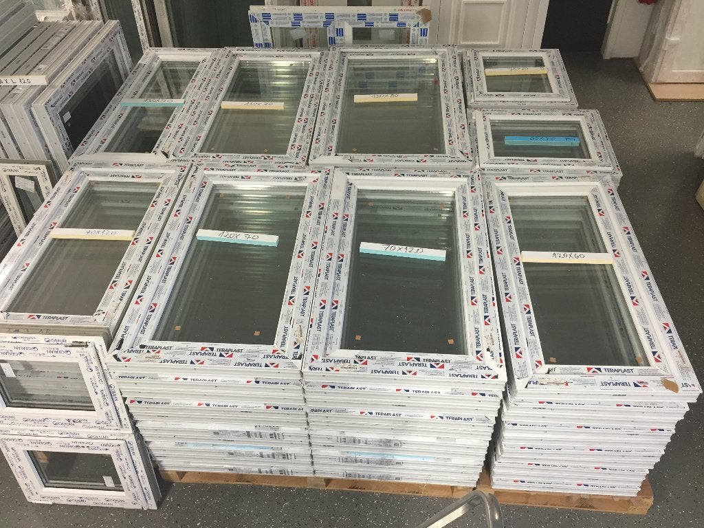 Déstockage de châssis et portes pvc grand stock, Bricolage & Construction, Enlèvement, Neuf