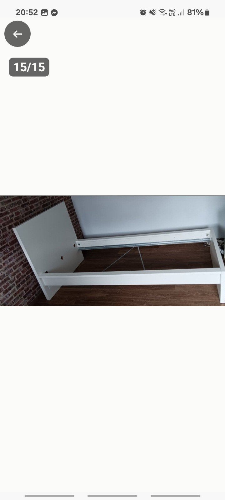 lit ikea 90/200, Enlèvement ou Envoi