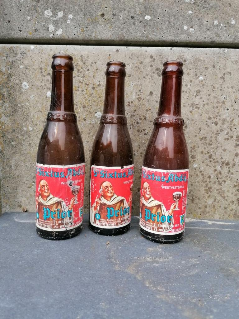 Oude flessen Westvleteren., Verzamelen, Ophalen of Verzenden