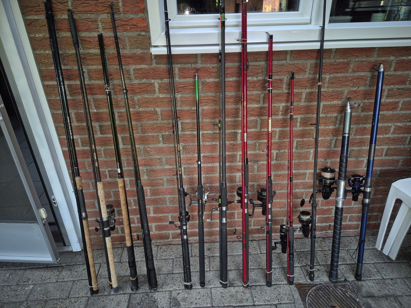werphengels 15 x, Watersport en Boten, Ophalen