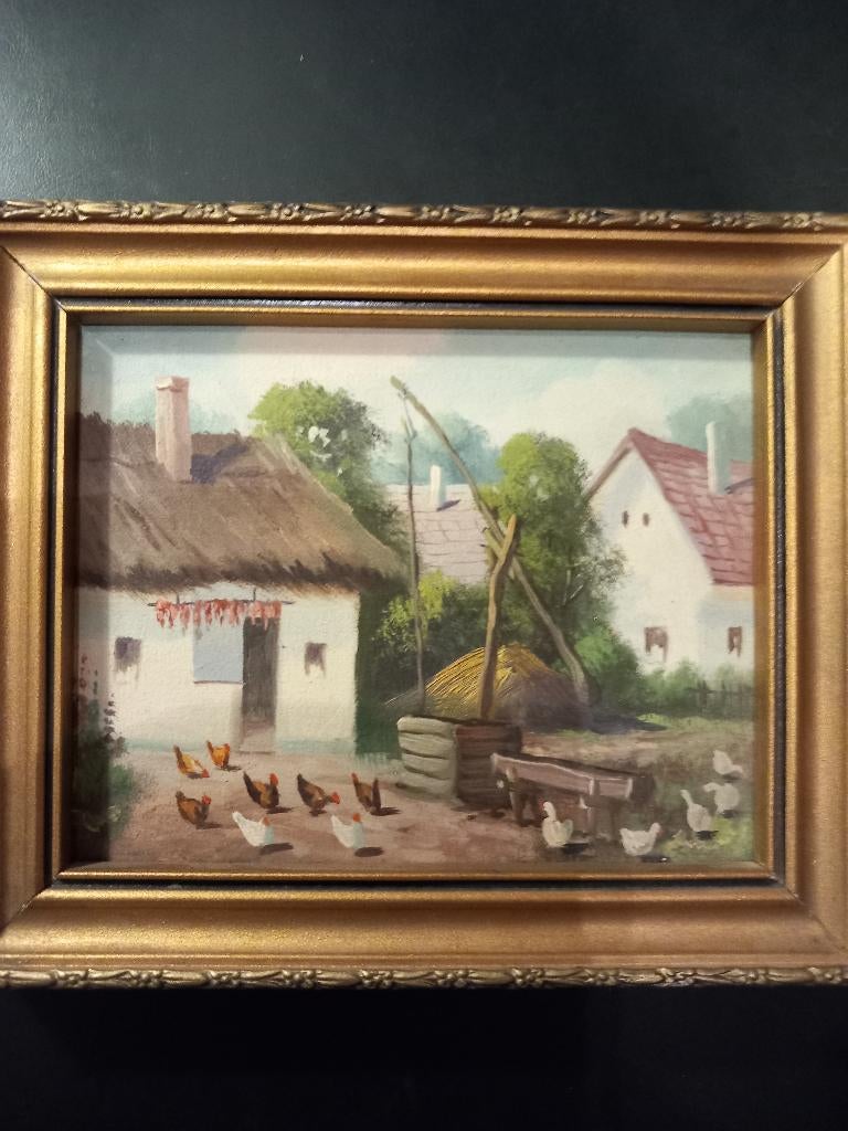 Hongaars schilderijtje, Antiek en Kunst, Ophalen