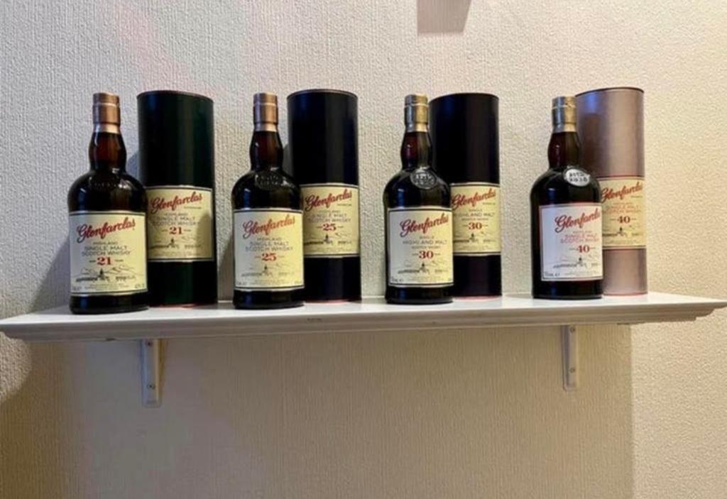 Whisky Glenfarclas 40 years, 30 years, 25 years, 21 years, Ophalen of Verzenden, Nieuw