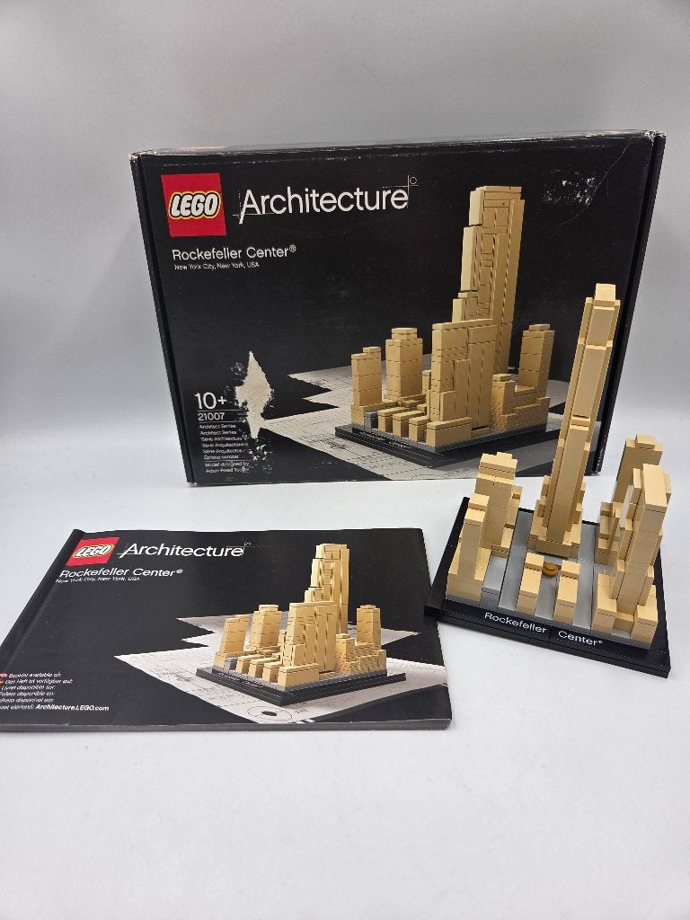 Lego Architecture 21007 Rockefeller Center, Compleet, Lego, Architecture, Ophalen of Verzenden