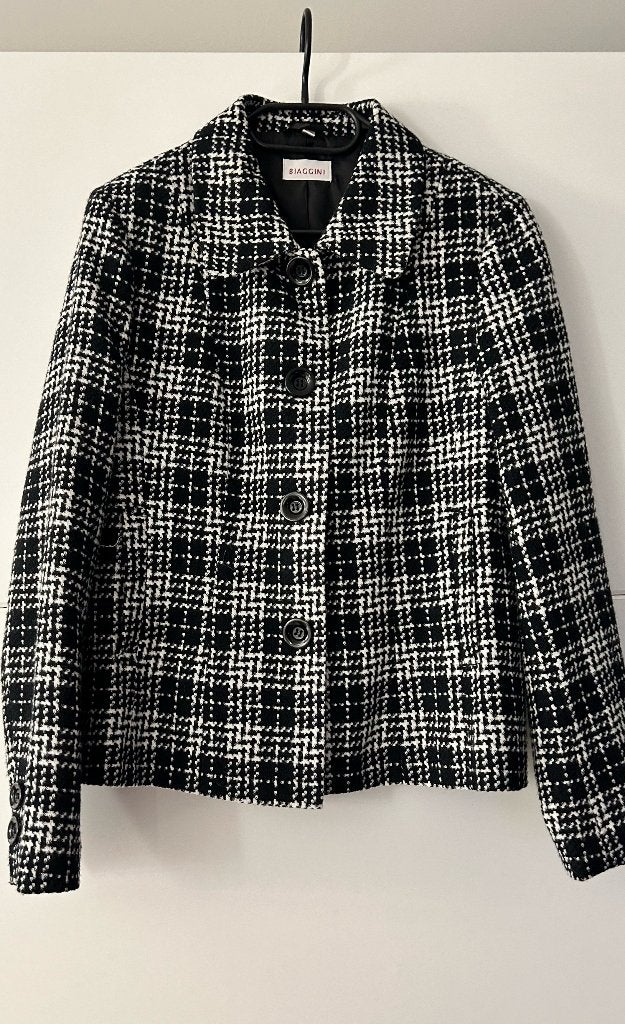 Biaggini zwarte vest met witte print, Kleding | Dames, Biaggini, Zwart, Maat 46/48 (XL) of groter, Ophalen of Verzenden