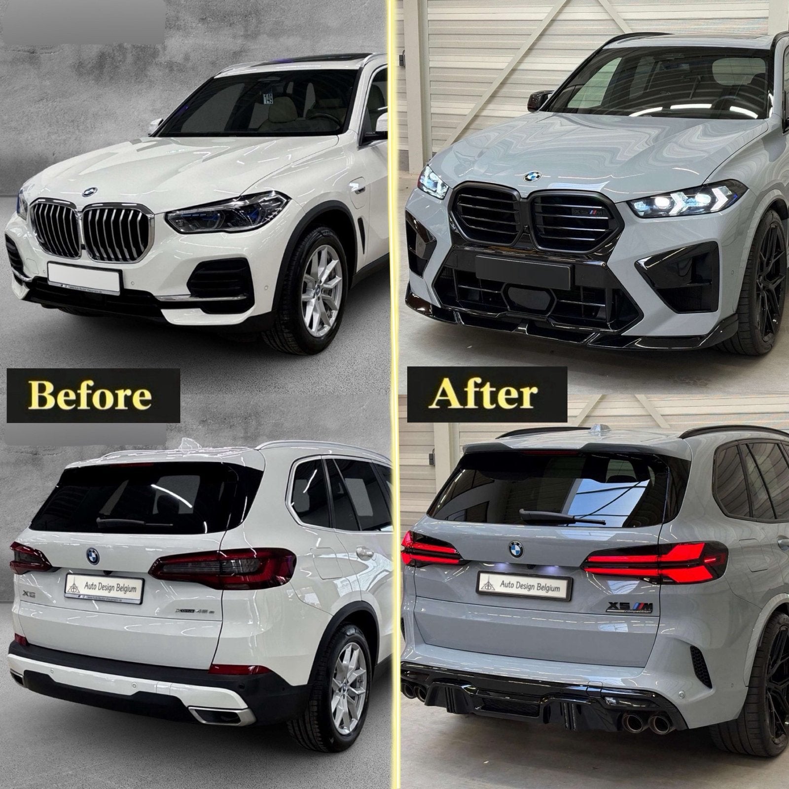 Kit complet pour Bmw X5 g05 Facelift look X5M Compétition, Autos : Pièces & Accessoires, Enlèvement, Avant, BMW, Pare-chocs