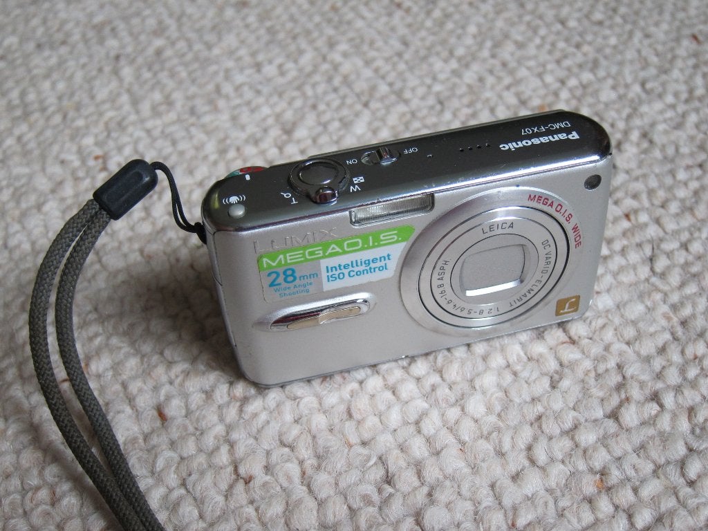 Digitale camera, Panasonic Lumix DMC-FX07, 7 megapixels, Gebruikt, Panasonic, Ophalen of Verzenden