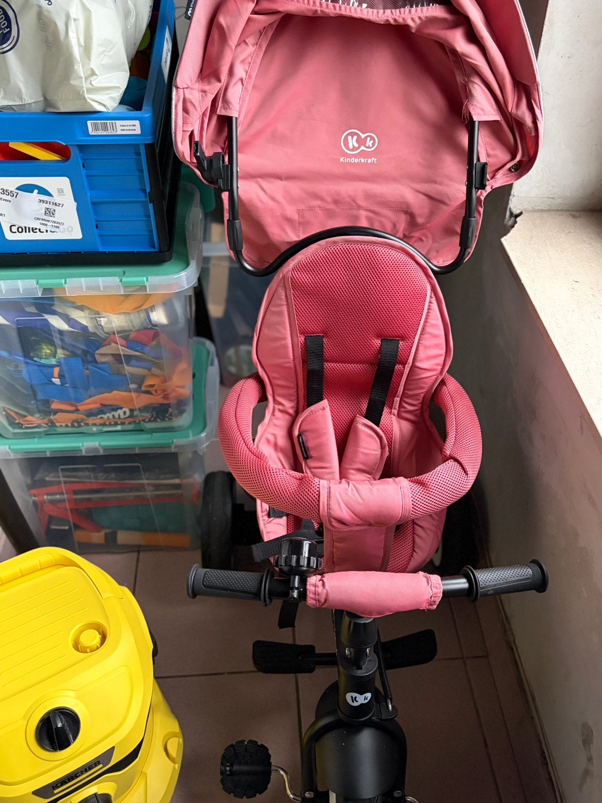 Tricycle évolutif kinderkraft, Enlèvement, Comme neuf