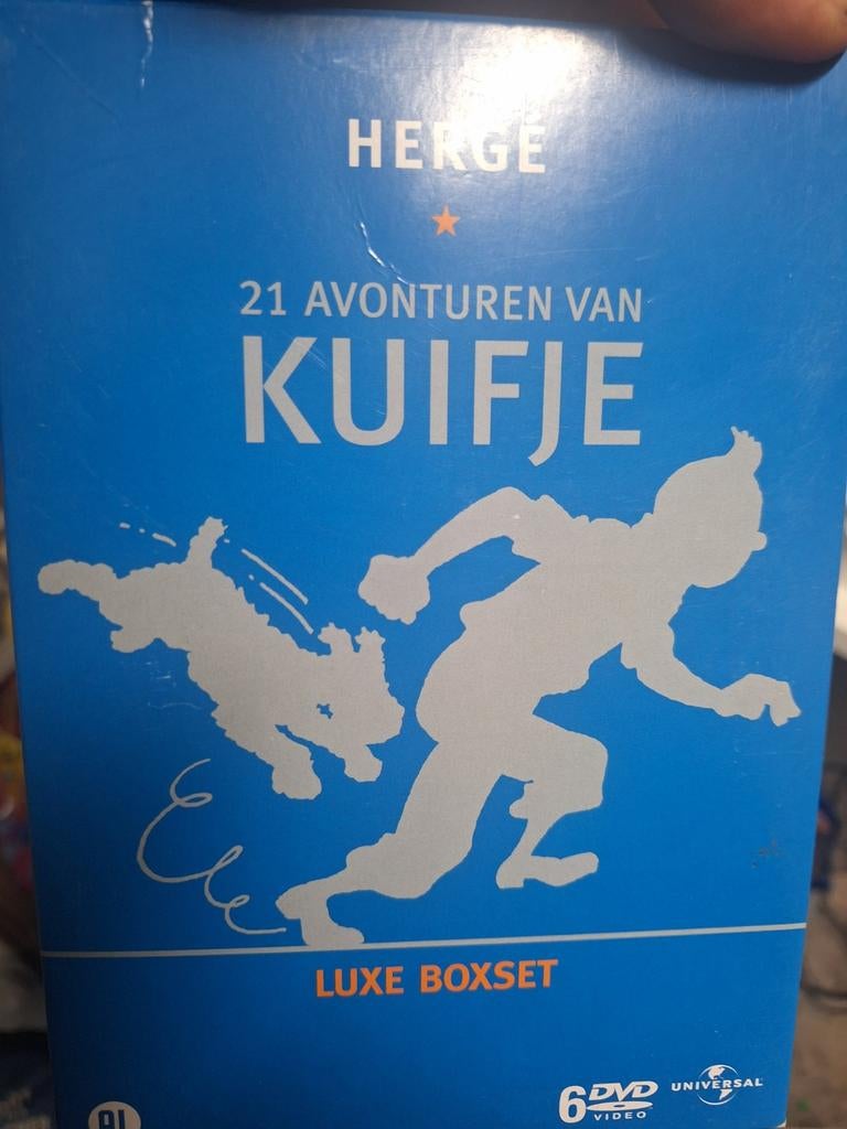 Kuifje dvd box, Ophalen, Kuifje