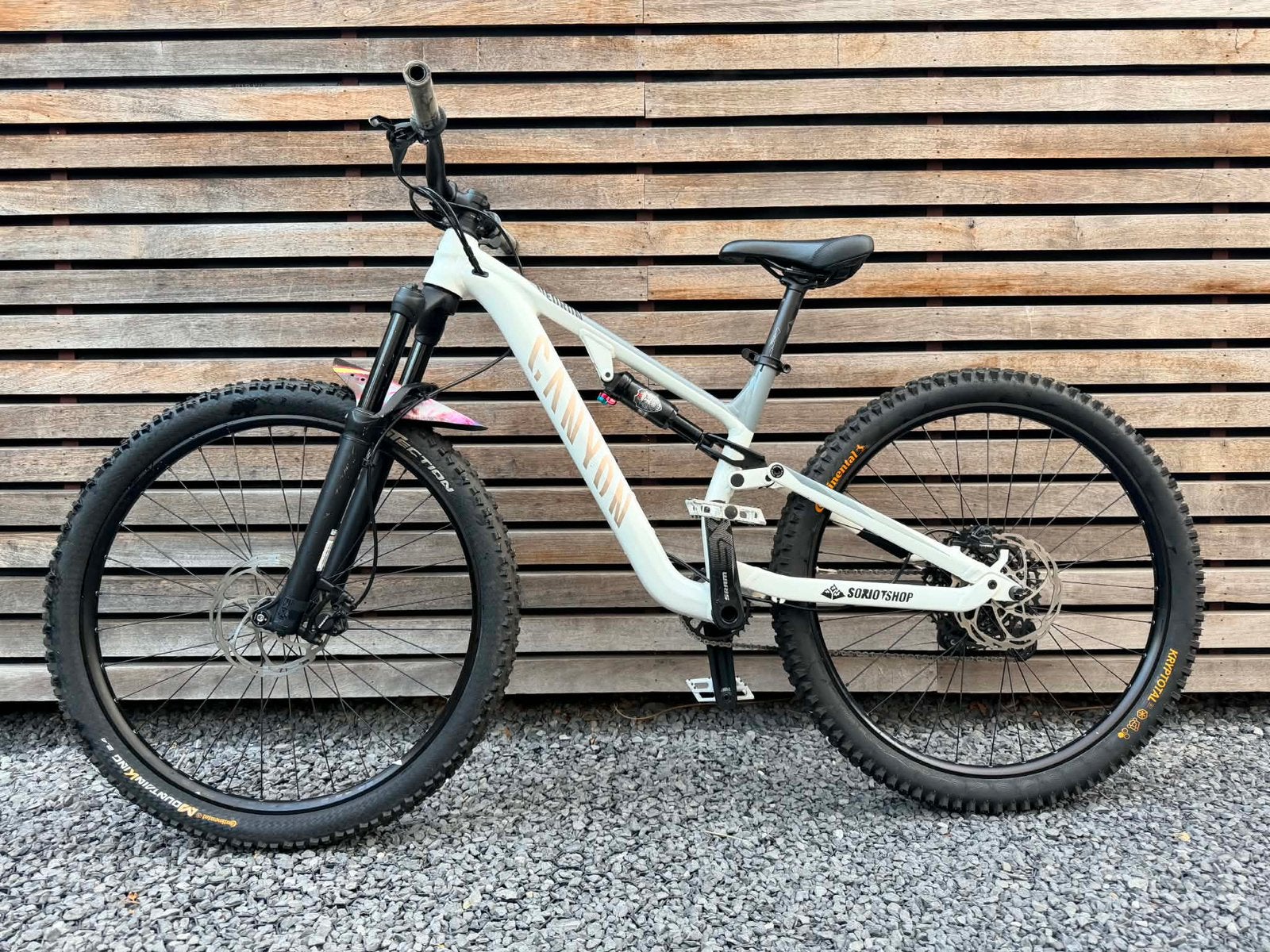 Canyon neurel AL 2022, Fietsen en Brommers, Fully, Zo goed als nieuw, Schijfrem, 53 tot 57 cm