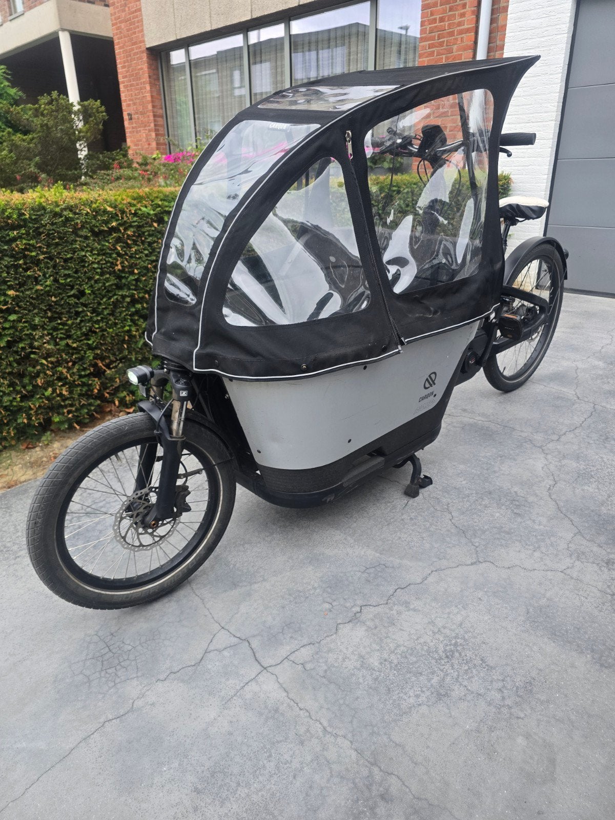 Carqon cruise BOSCH Cargo-line 2x400Wh batterij, Fietsen en Brommers, Fietsen | Bakfietsen, Ophalen of Verzenden, Gebruikt, Overige merken