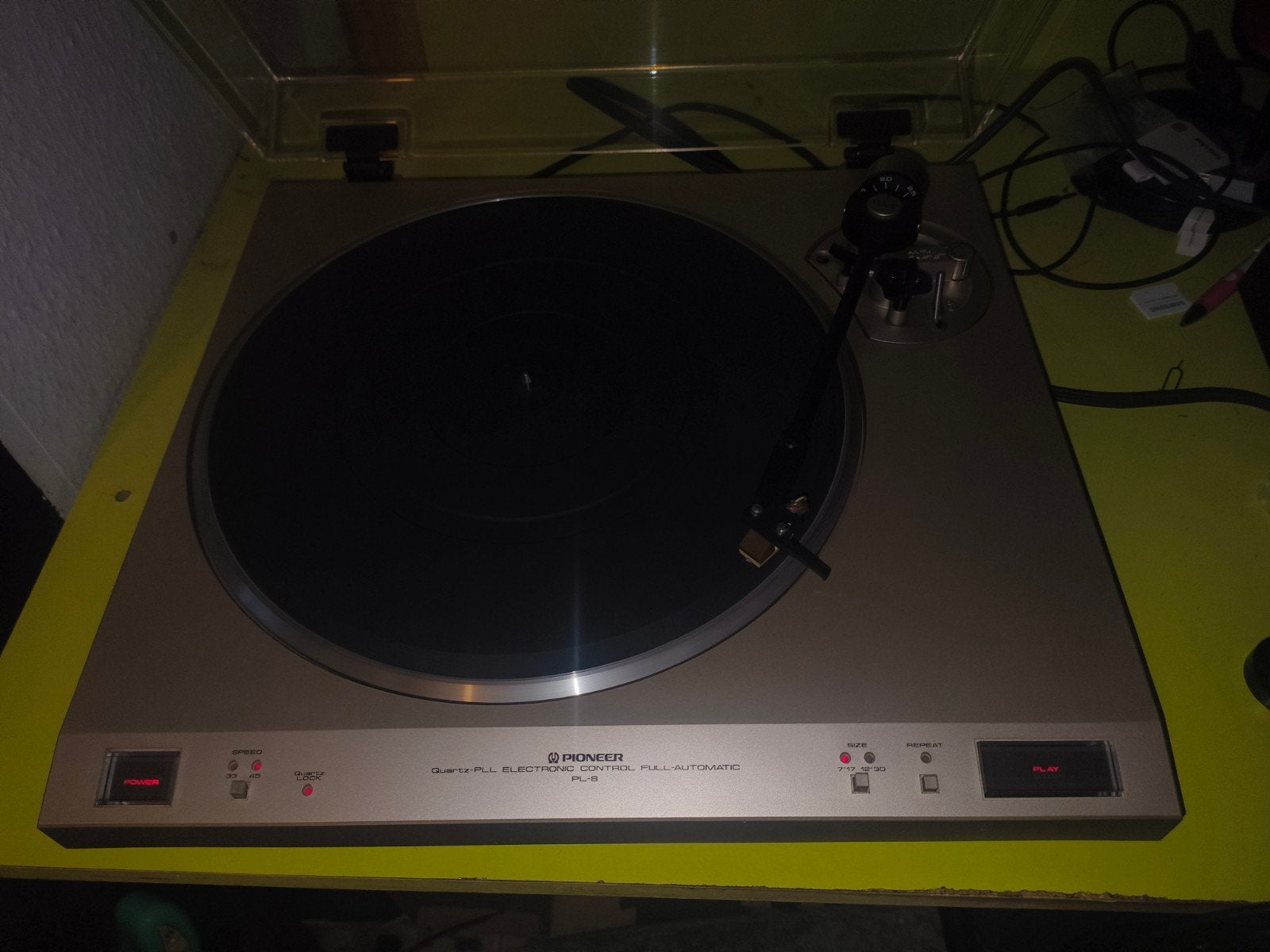PIONEER PL8 platenspeler, Enlèvement, Tourne-disque, Pioneer