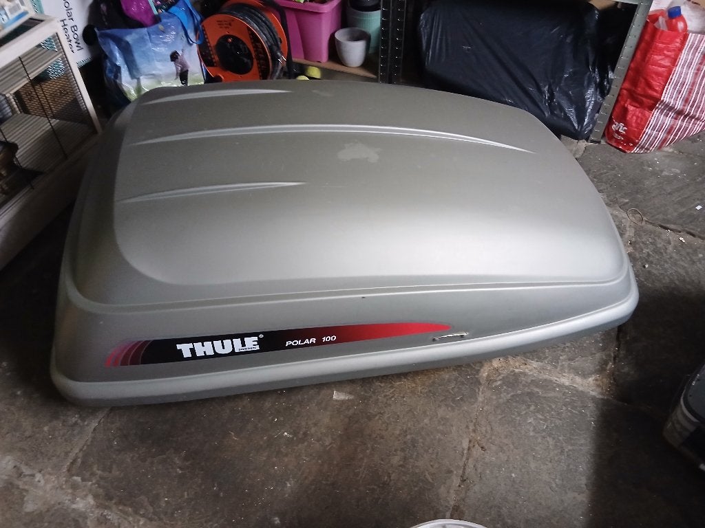 Coffre de toit THULE POLAR 100, Autos : Divers, Coffres de toit, Enlèvement, Utilisé