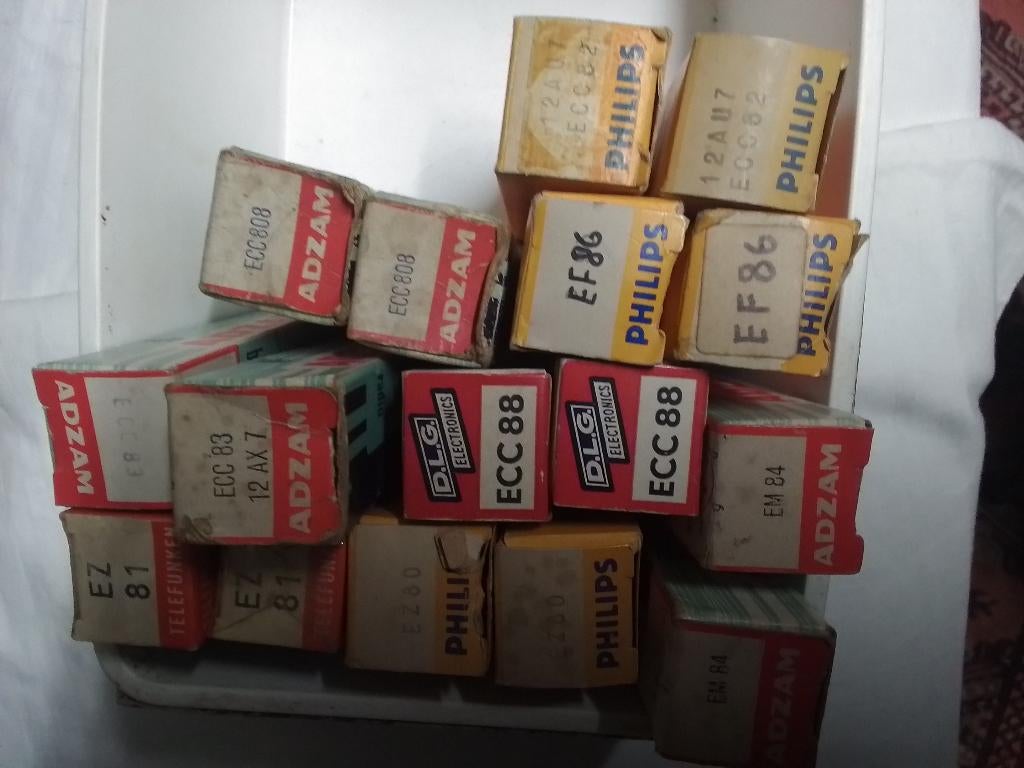Valve /tubes, Ophalen