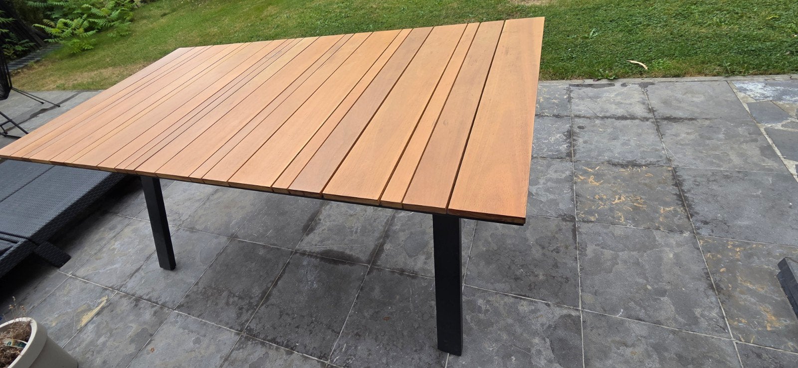 Table de jardin, Jardin & Terrasse, Tables de jardin, Enlèvement, Utilisé, Rectangulaire, Bois