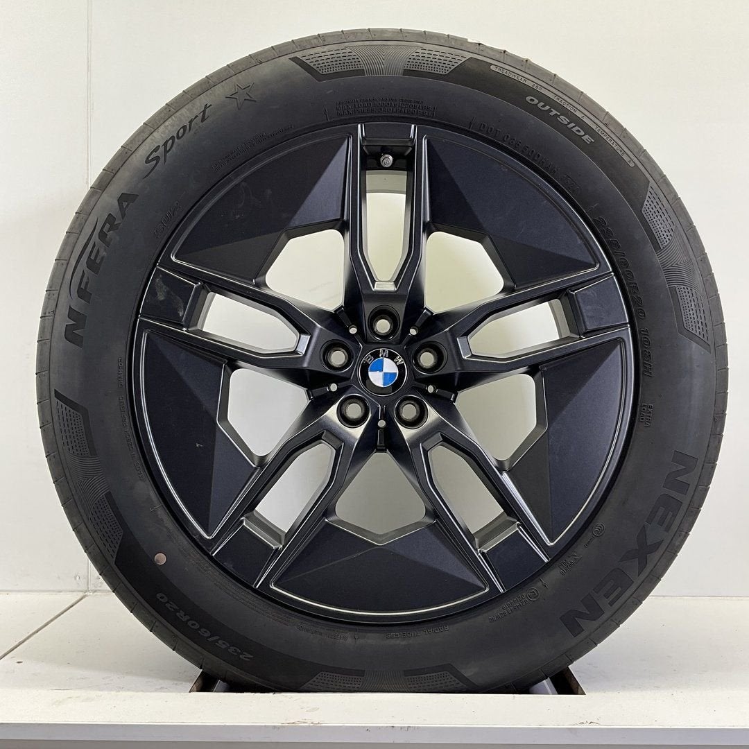 BMW IX I20 SET VELGEN + ZOMERBANDEN 20 INCH ORIG. 1002, Auto-onderdelen, Banden en Velgen, Gebruikt, -, -, Banden en Velgen