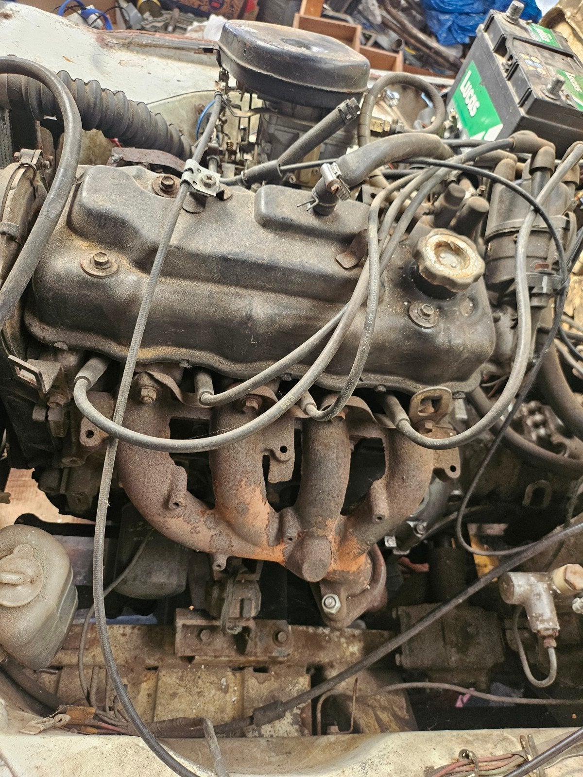Suzuki Samurai-motor, Ophalen