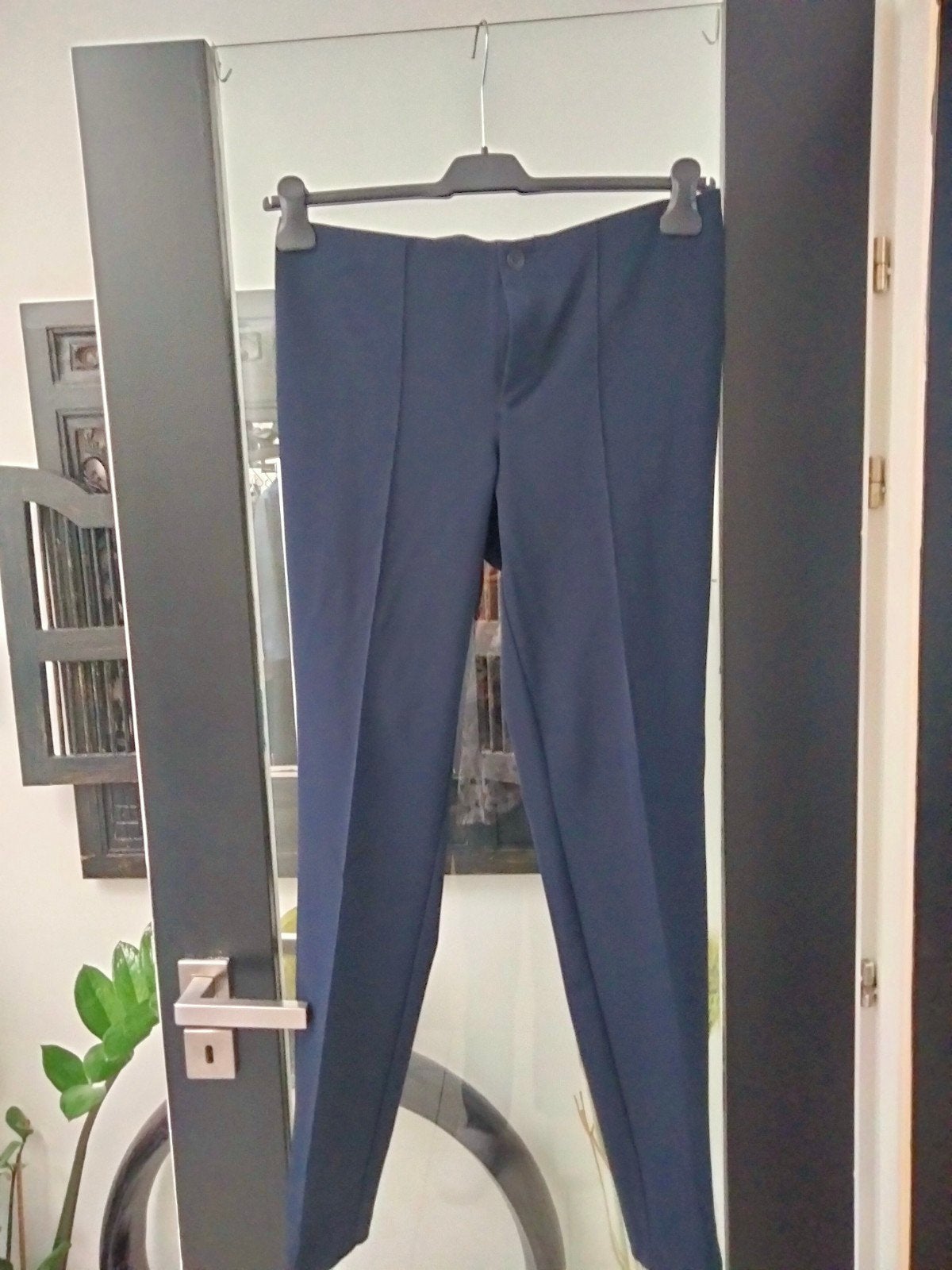 Donkerblauwe damesbroek Mac.Maat 40.Nieuwstaat., Kleding | Dames, Ophalen of Verzenden, Maat 38/40 (M)