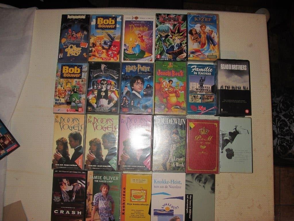 Lot VHS, Sous-titré en néerlandais, Tous les âges, Utilisé, VHS