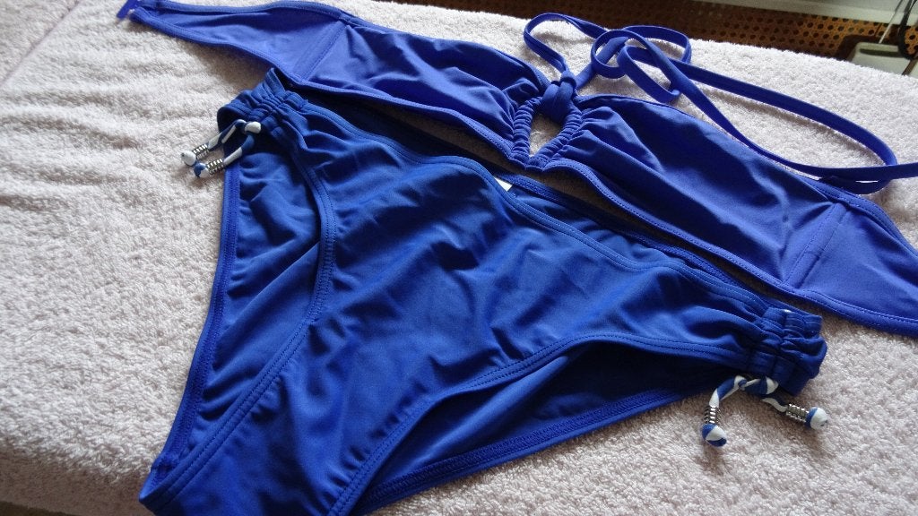 BIKINI ESPRIT MAAT 42, Blauw, Ophalen of Verzenden, Zo goed als nieuw, Bikini