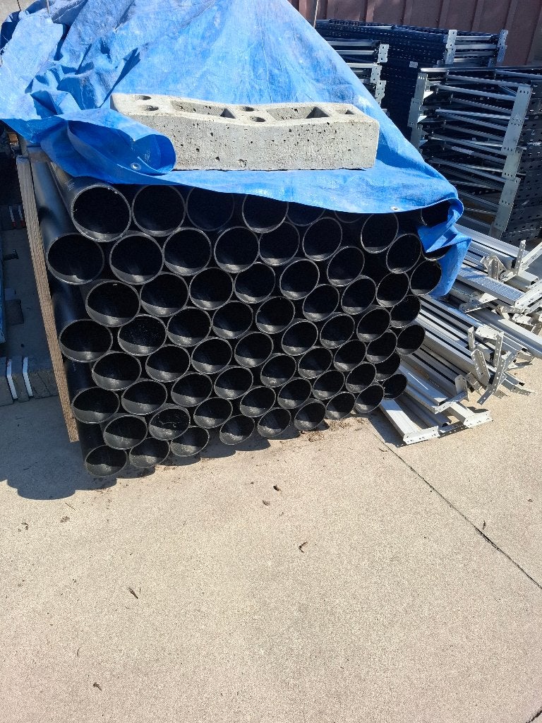 50 stuks PE - buizen 125 x 3,9 / 5m lang / Dyka akatherm, Ophalen, Nieuw, 4 tot 6 meter, 80 mm of meer