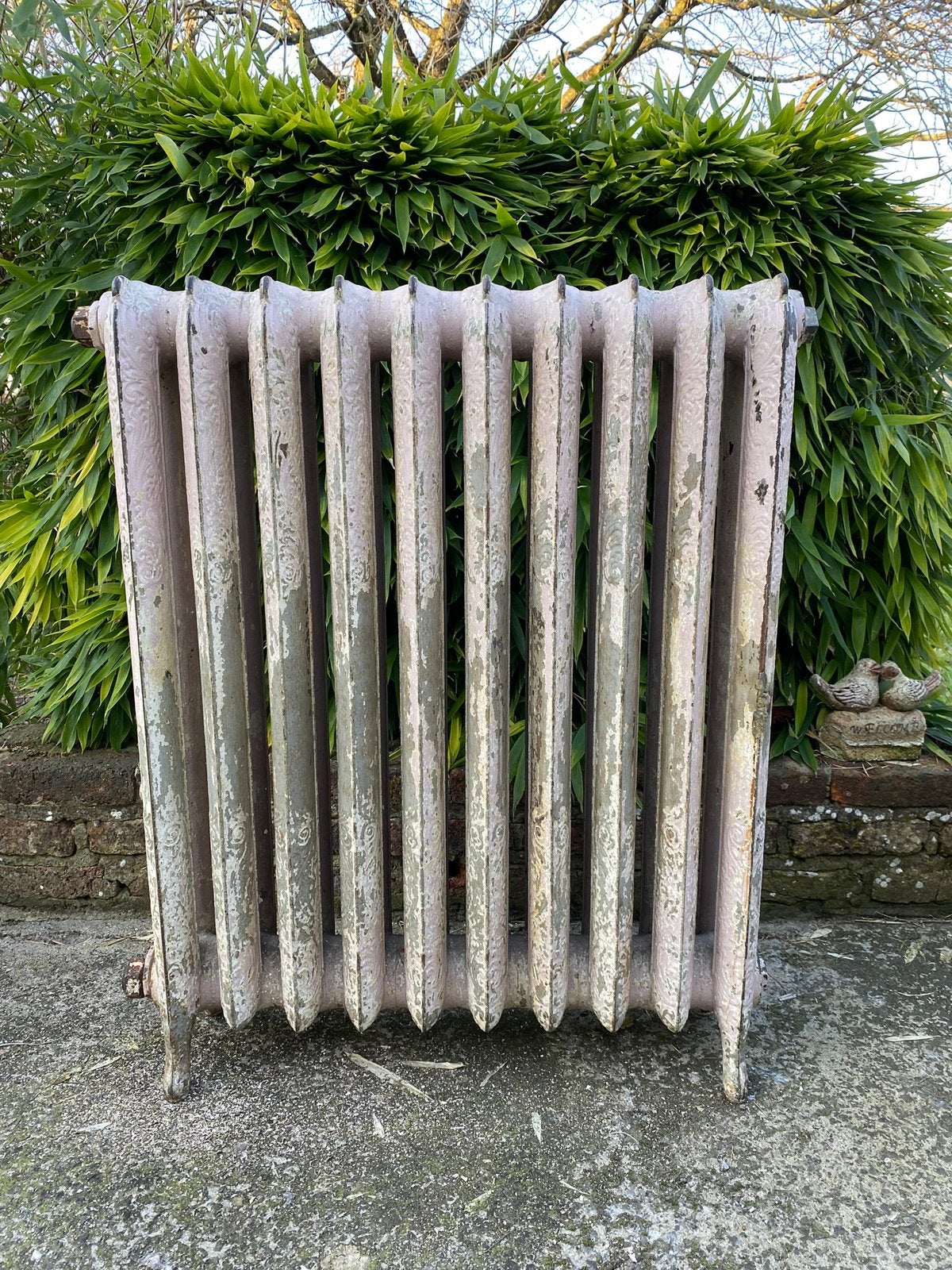 Radiateur ancien en fonte (pour deco), Enlèvement