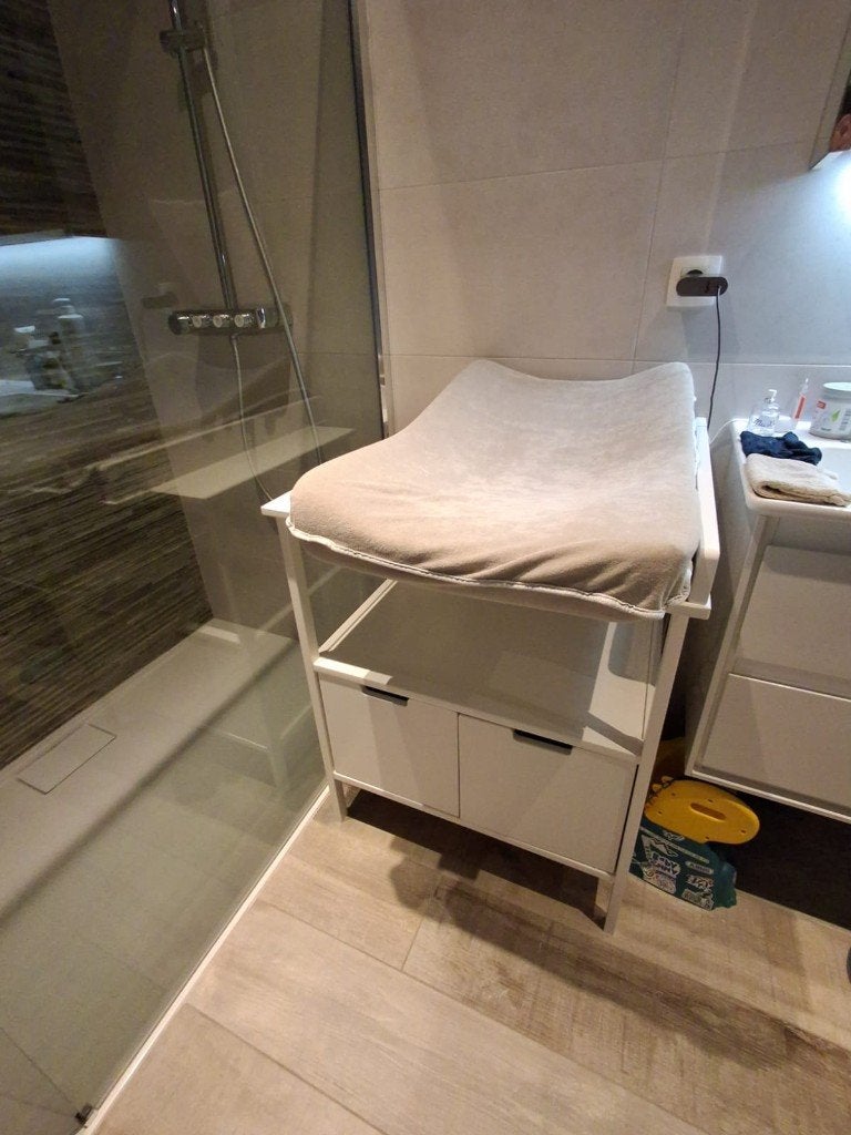 Table à langer avec armoire, Enlèvement, Utilisé, Armoire