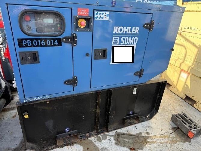 Groupe électrogène, 10 à 30 kVA, Démarrage électrique, Comme neuf, Enlèvement