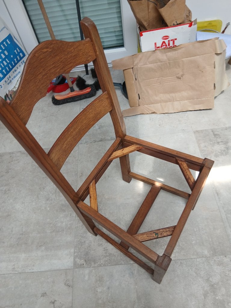Chaises, Maison & Meubles, Chaises, Ancien, Comme neuf, Brun, Enlèvement