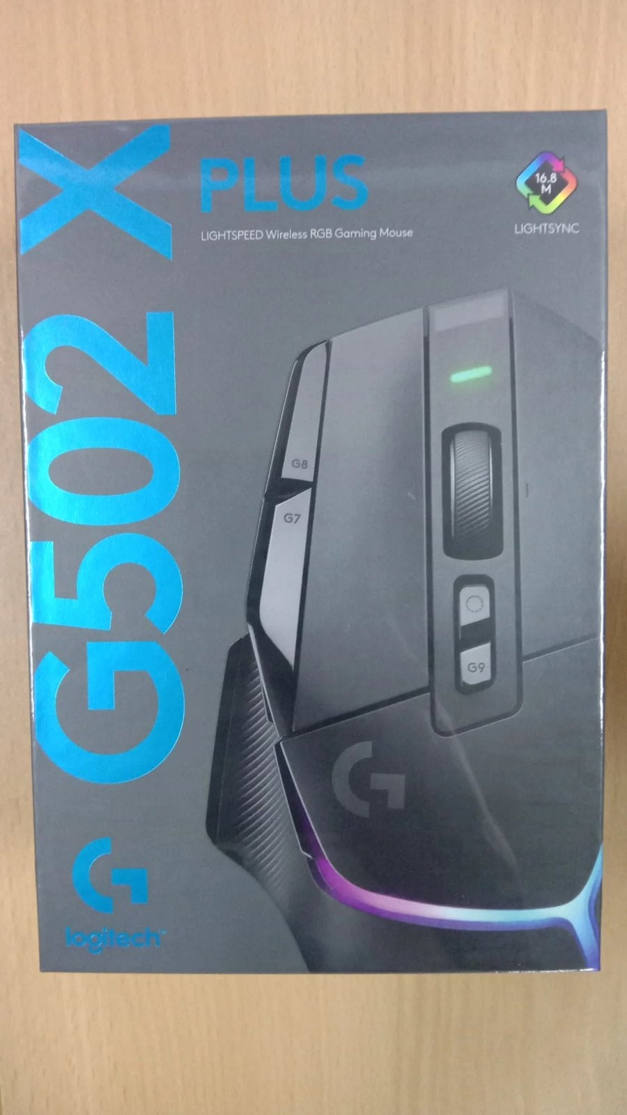 Exchange-muis logitech g502x plus nieuw verzegeld, Computers en Software, Muizen, Ophalen, Zo goed als nieuw, Muis