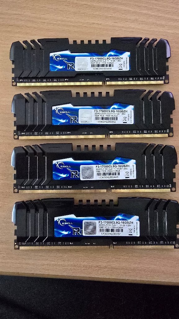 RAM G.SKILL DDR3 (4x16go), Informatique & Logiciels, Reconditionné, DDR3, Enlèvement, Desktop
