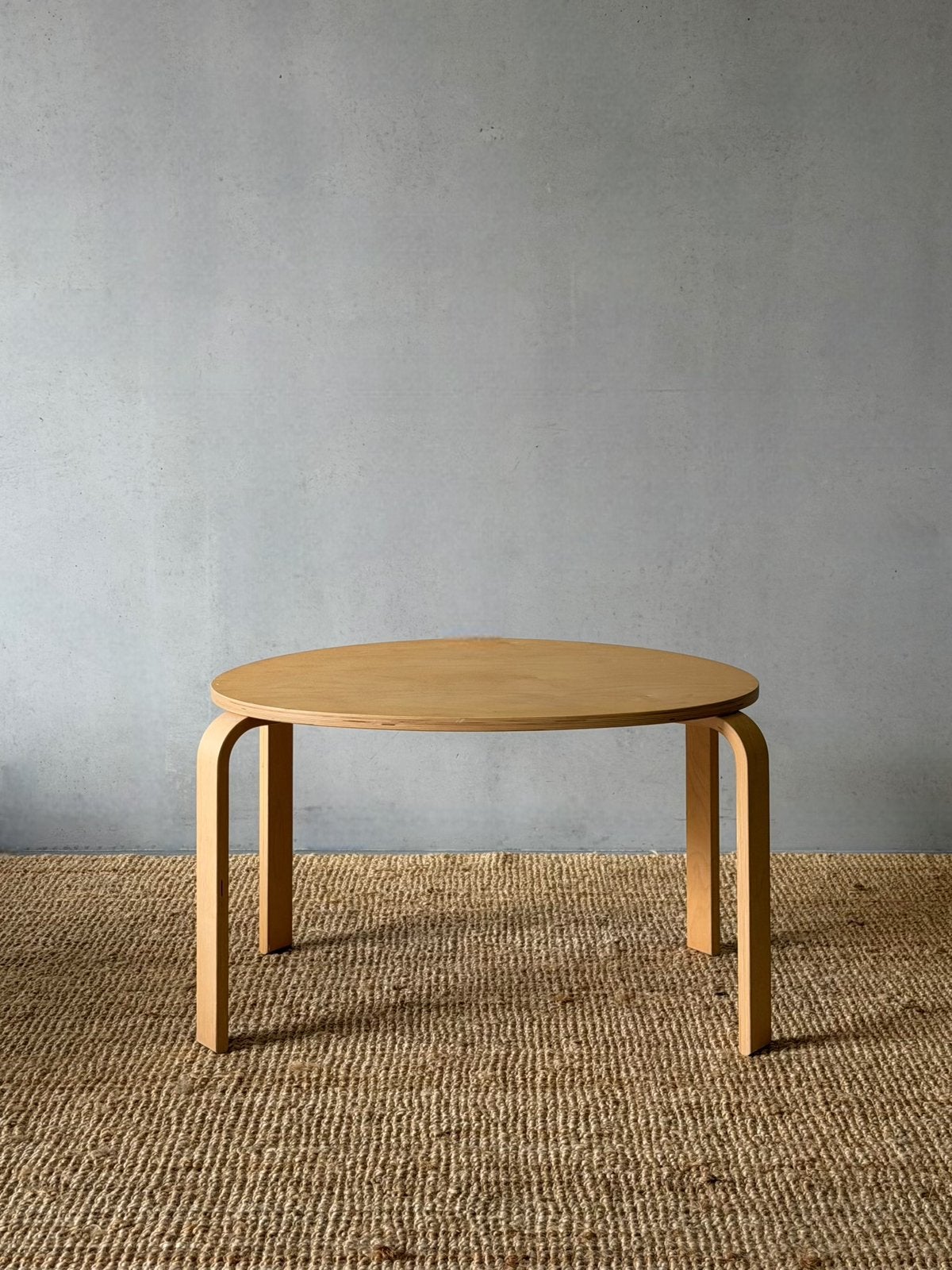 Vintage Ikea salontafel/ bijzettafel - Alvar Aalto Style, Ophalen, Zo goed als nieuw, Hout