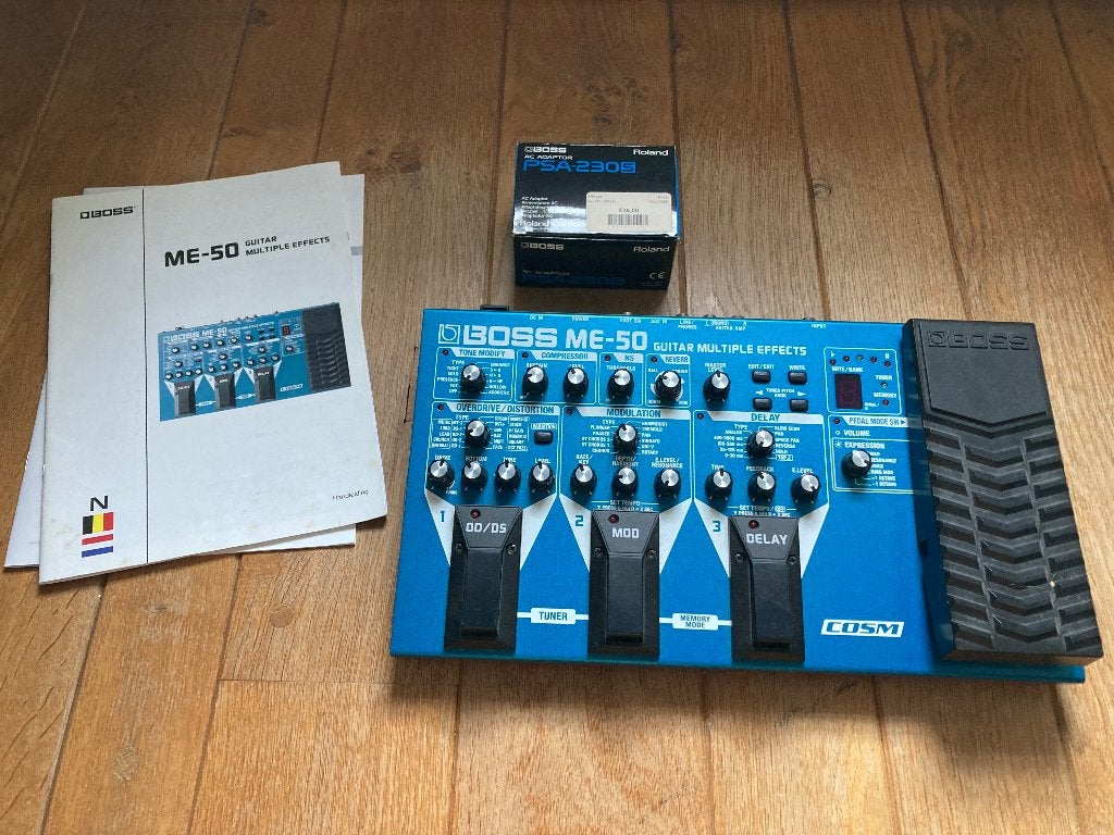 BOSS ME-50 (effets de guitare multiples), Enlèvement, Utilisé, Multi-effet
