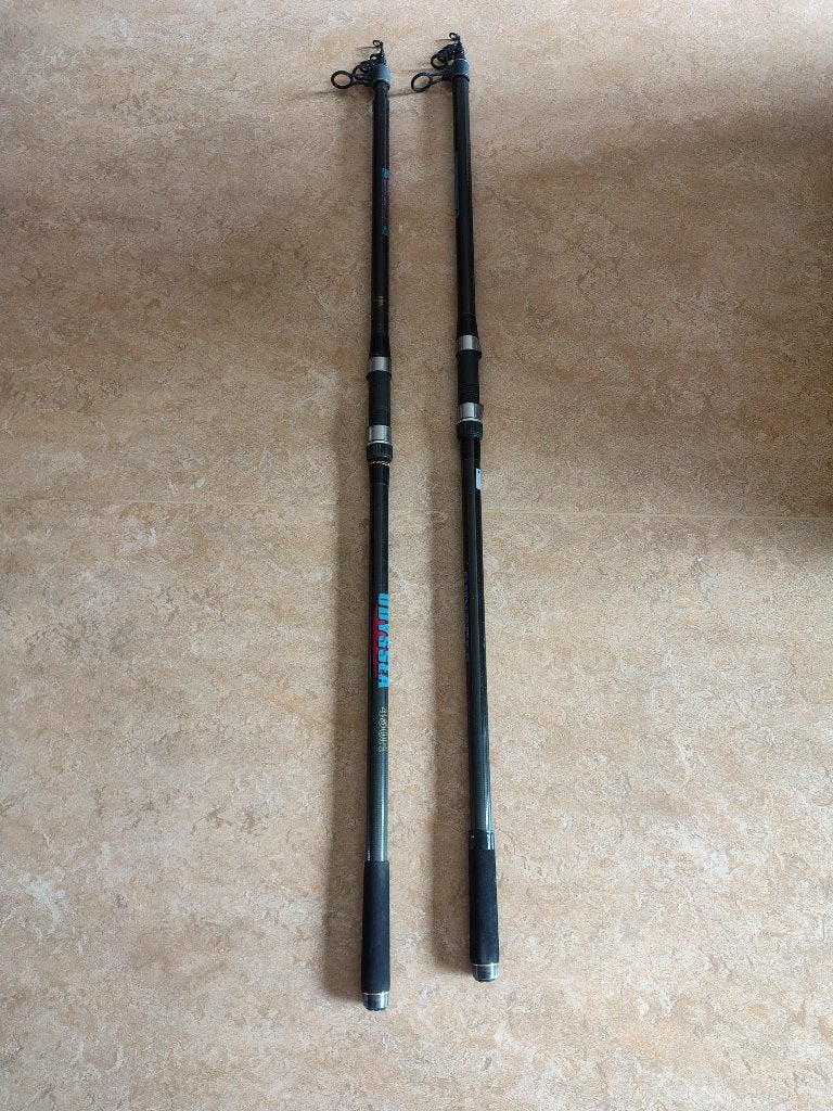 2 STRANDHENGELS TELE BIFA ODYSSEA 450 H, Ophalen of Verzenden, Zo goed als nieuw, Werphengel
