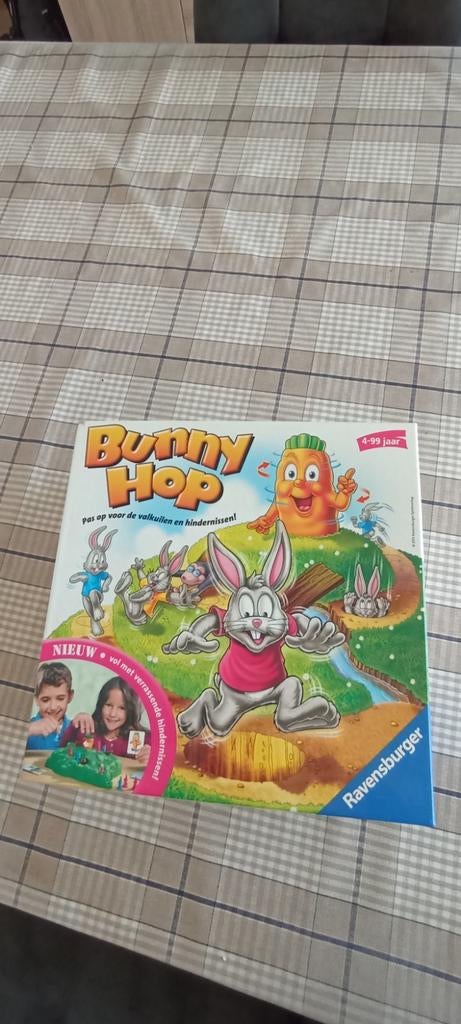 Spelletjes bunny hop, Ophalen