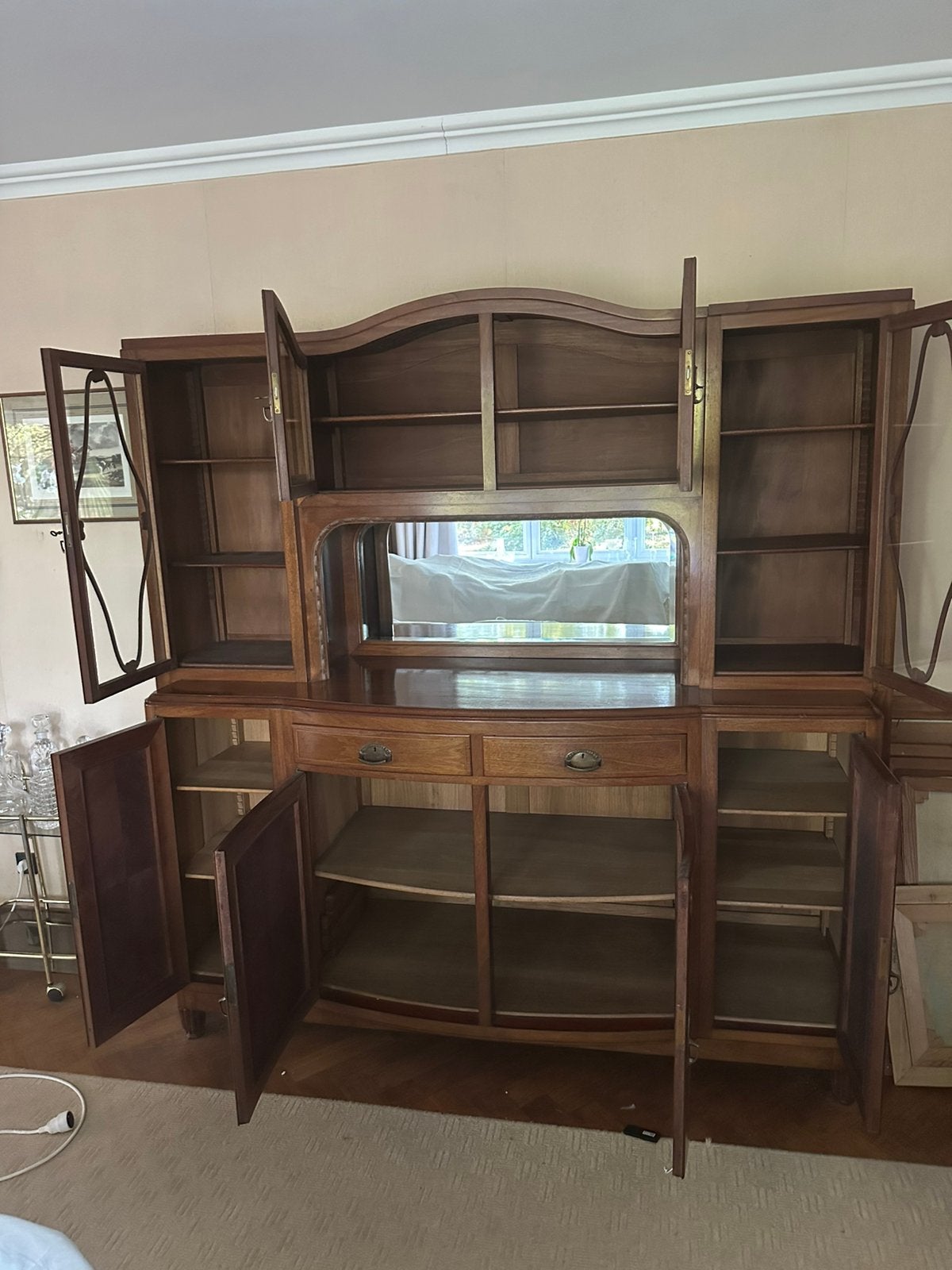 Art deco biffetkast, Antiek en Kunst, Ophalen