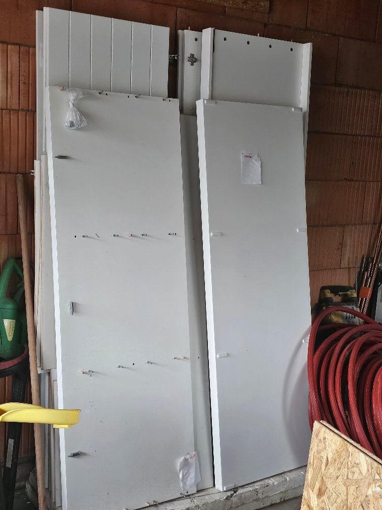Kleerkast, Enlèvement, Utilisé, Avec porte(s)