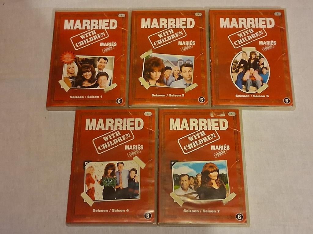 Married with children, 5 seizoenen op dvd, Ophalen of Verzenden, Zo goed als nieuw