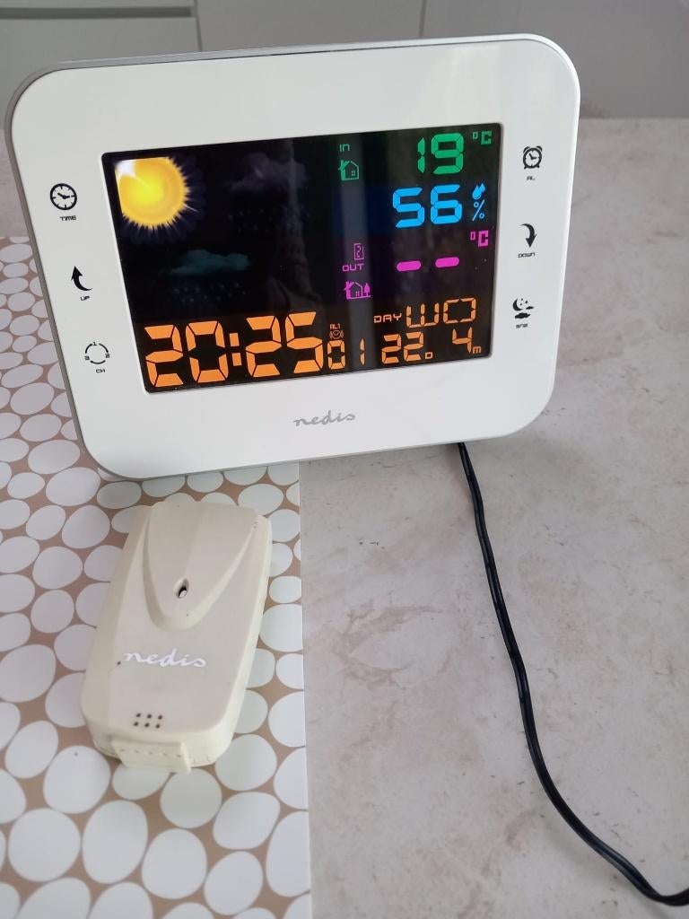 Weerstation Medis, Audio, Tv en Foto, Weerstations en Barometers, Ophalen of Verzenden, Zo goed als nieuw, Weerstation