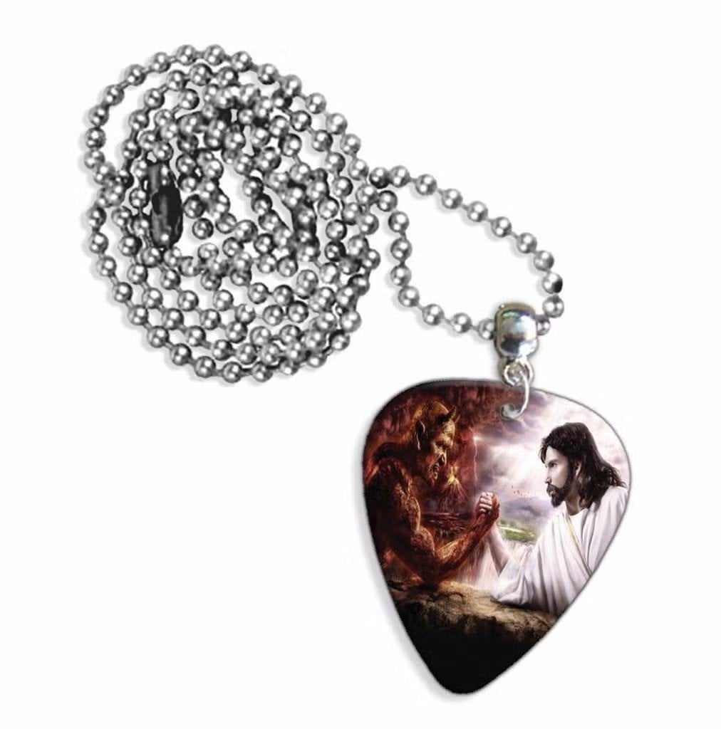 Plectrum ketting of sleutelhanger van Good vs Evil, Enlèvement ou Envoi, Neuf