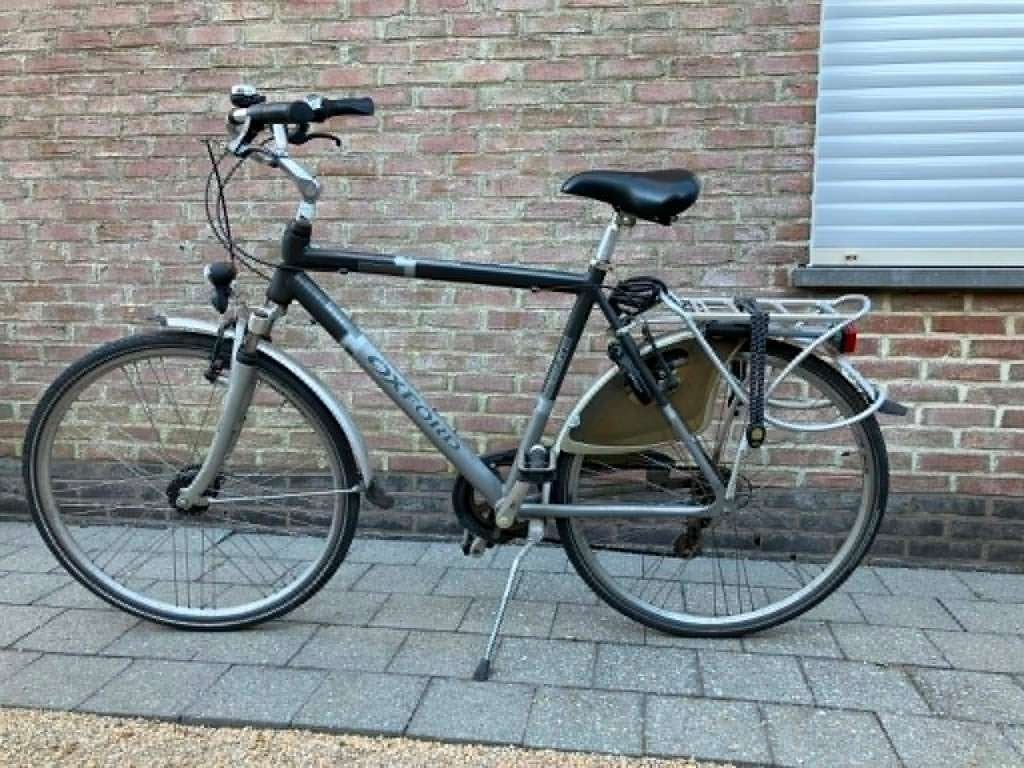 Oxford herenfiets – nette trekkingfiets, rijklaar, Fietsen en Brommers, Fietsen | Heren | Herenfietsen, Gebruikt, Velgrem, Versnellingen