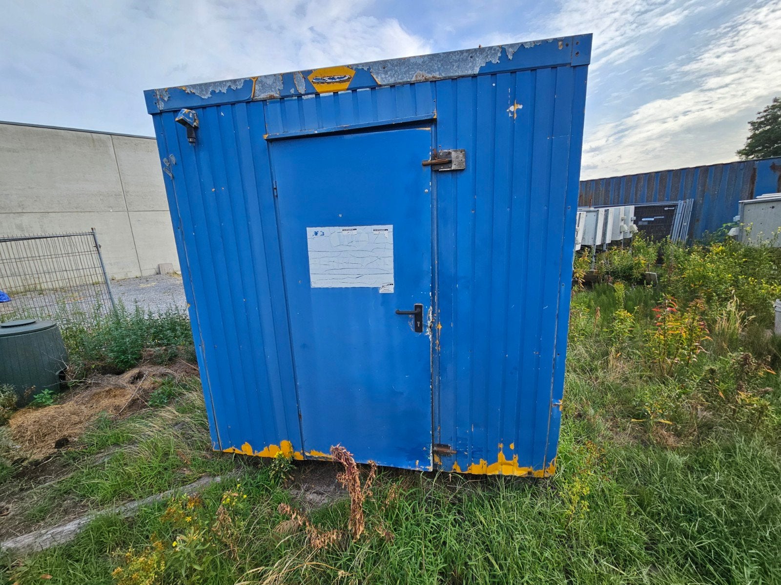 container werfkeet, Zakelijke goederen, Ophalen