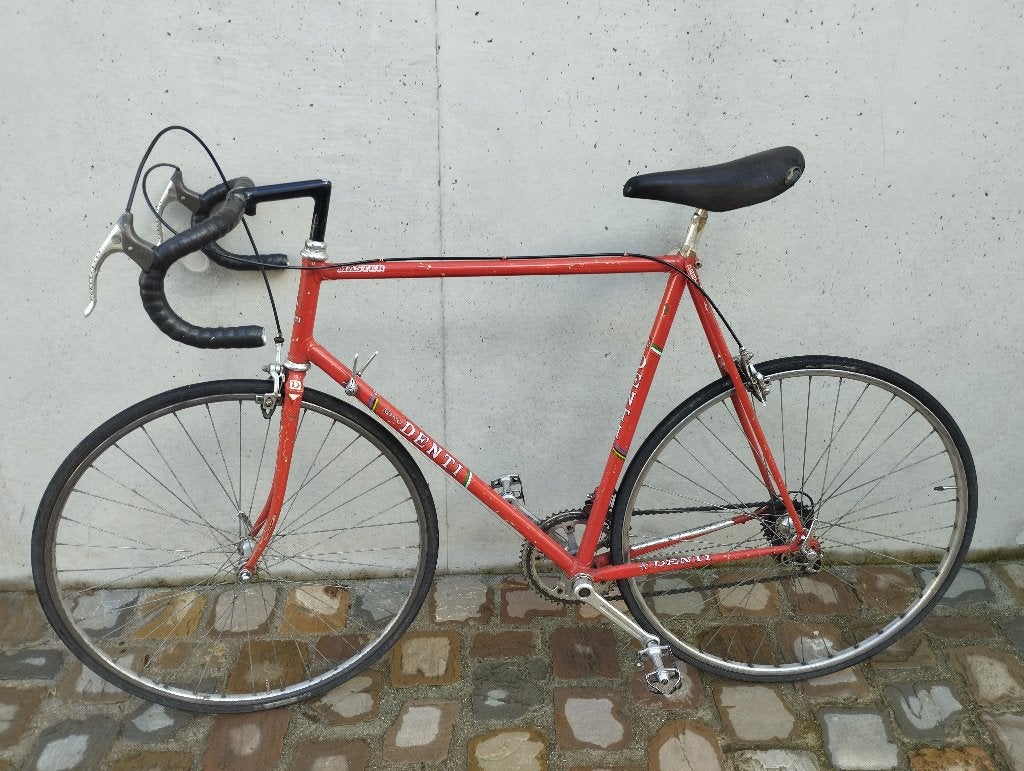 Velo de course vintage denti, Vélos & Vélomoteurs, Enlèvement, Utilisé