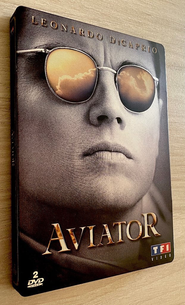AVIATOR // Édition "STEELBOOK" Collector 2 DVD // Comme Neuf, Français, Anglais, Grand écran, Enlèvement ou Envoi