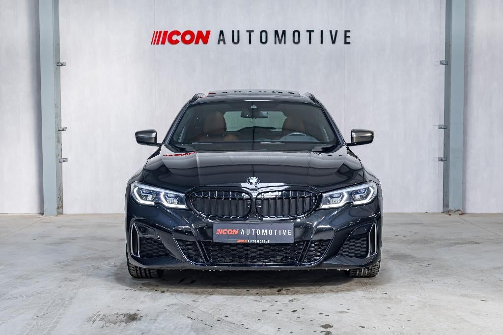 BMW M340i G21 - LICHTE VRACHT | 100% BTW | FULL OPTIXI, Auto's, Automaat, 4 deurs, Euro 6, Zwart