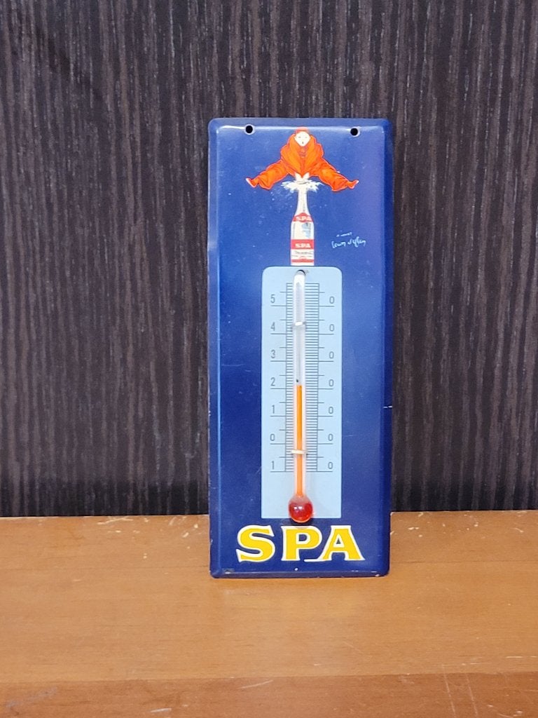 petit thermomètre publicitaire SPA, Collections, Enlèvement ou Envoi, Utilisé, Panneau publicitaire
