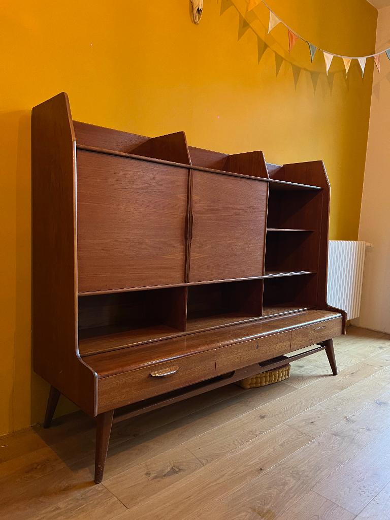 Meuble style "Scandinave" - highboard mid-century, Enlèvement