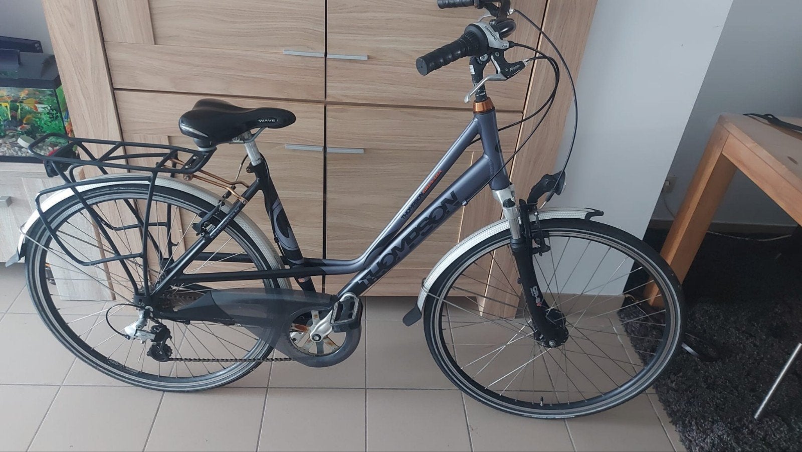 damesfiets thompson in goede staat, Enlèvement