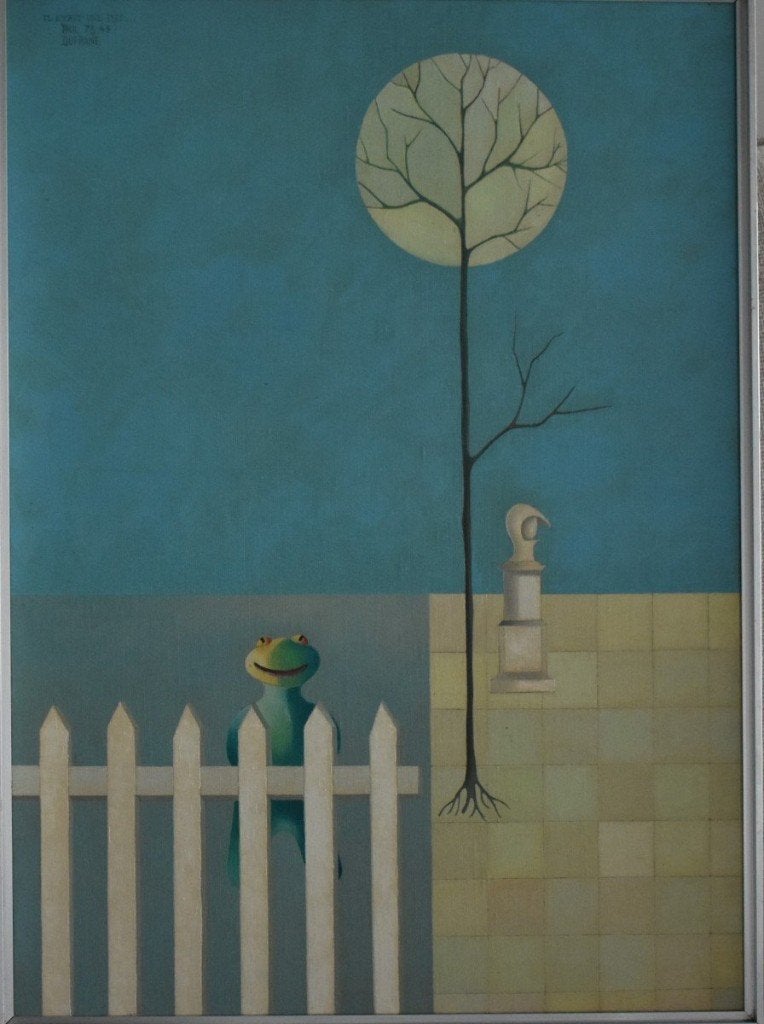 Dufrane Paul (1922-1999), Enlèvement ou Envoi, Collage